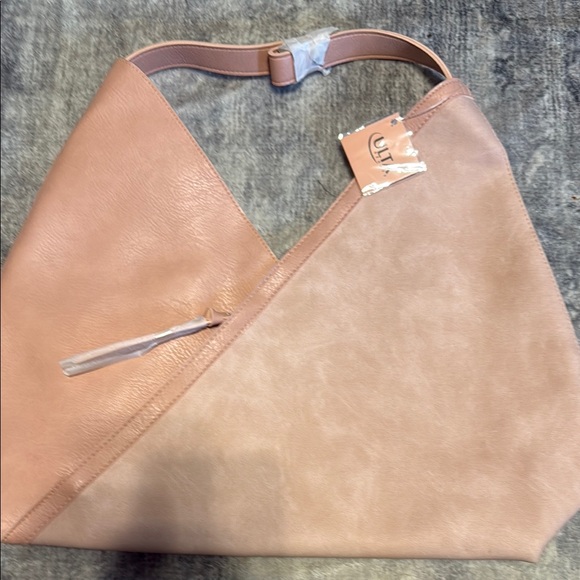Ulta Beauty Handbags - Ulta Beauty Pink Shoulder Bag Asymmetrical Design